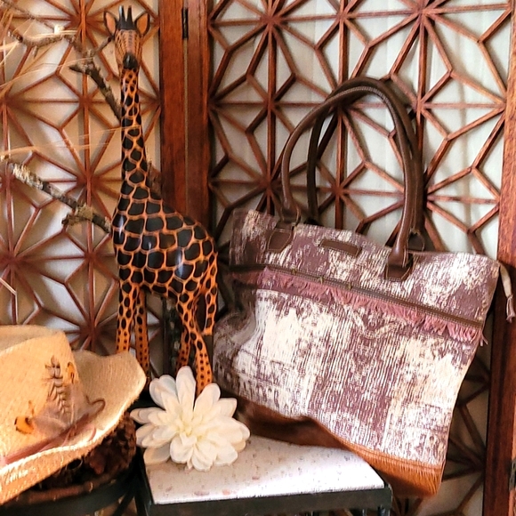 MYRA LARGE MULTI UNIQUE HANDBAG - Picture 1 of 16